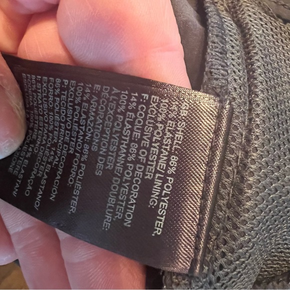 NORTH FACE FLASH DRY HIKING SWIM SHORTS MESH LINED MENS Medium Grey Standard Fit - Picture 5 of 5